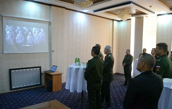 Hərbi attaşelər DQ-nin Ali Hərbi Məktəbini ziyarət ediblər - FOTO