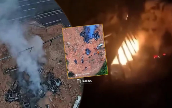 Çində magistral yolun çökməsi zamanı 24 nəfər həyatını itirib - YENİLƏNİB - FOTO/VİDEO
