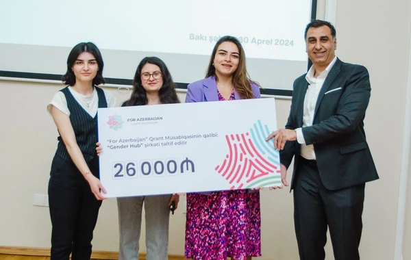 “For Azerbaijan” Beynəlxalq Xeyriyyə Təşkilatının elan etdiyi müsabiqənin nəticələri elan olunub - FOTO