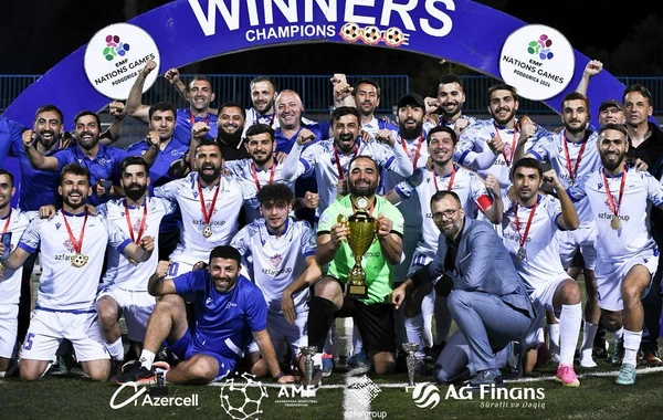 Azərbaycanın minifutbol millisi beynəlxalq turnirin qalibi olub - FOTO