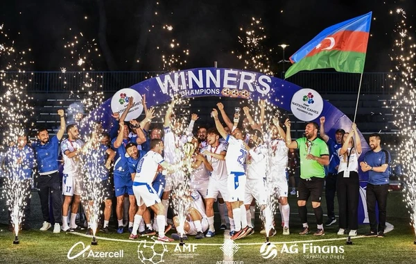 Azərbaycanın minifutbol millisi beynəlxalq turnirin qalibi olub - FOTO