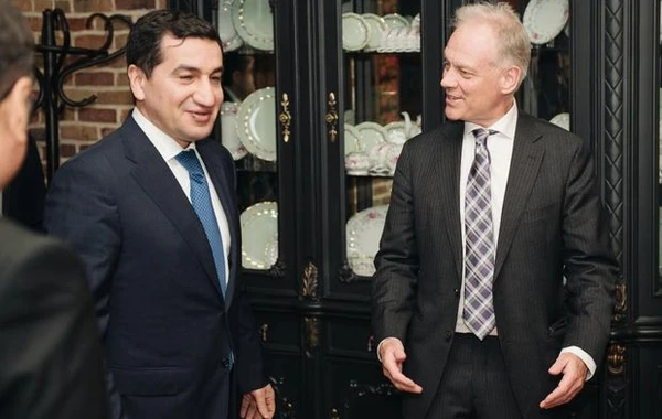 Hikmət Hacıyev AK-nın Qonşuluq və Genişlənmə Danışıqları üzrə Baş direktoru ilə görüşüb - FOTO