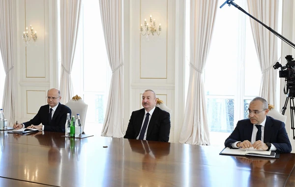 Prezident İlham Əliyev Səudiyyə Ərəbistanının energetika nazirini qəbul edib - FOTO