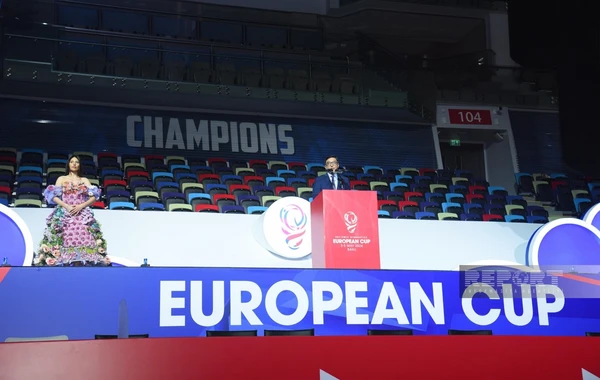 Milli Gimnastika Arenasında Avropa kubokunun açılış mərasimi keçirilib - FOTO