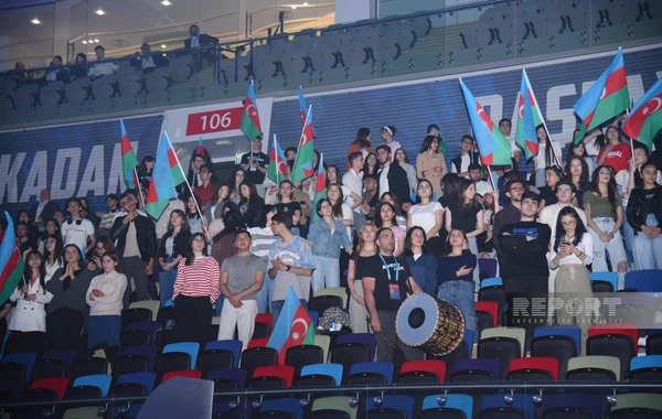 Milli Gimnastika Arenasında Avropa kubokunun açılış mərasimi keçirilib - FOTO