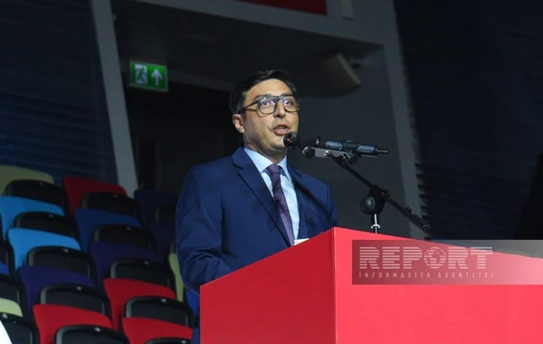 Milli Gimnastika Arenasında Avropa kubokunun açılış mərasimi keçirilib - FOTO