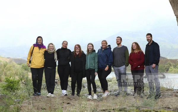 ANAMA nümayəndəsi səyahətçilərə Qarabağda aparılan minatəmizləmə işləri barədə məlumat verib - YENİLƏNİB - FOTO