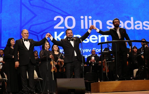 Heydər Əliyev Fondunun 20 illiyinə həsr olunan konsert keçirilib - FOTO/VİDEO