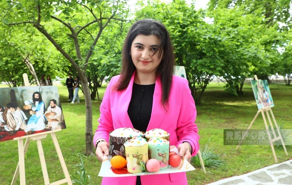 Qəbələdəki Cotari kilsəsində Pasxa bayramı qeyd edilib - FOTO