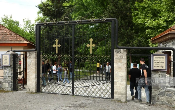 Qəbələdəki Cotari kilsəsində Pasxa bayramı qeyd edilib - FOTO