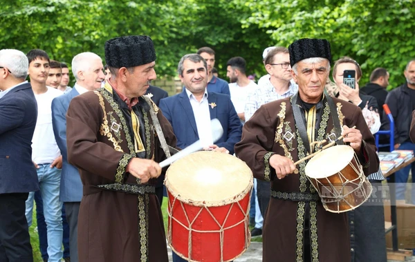 Qəbələdəki Cotari kilsəsində Pasxa bayramı qeyd edilib - FOTO