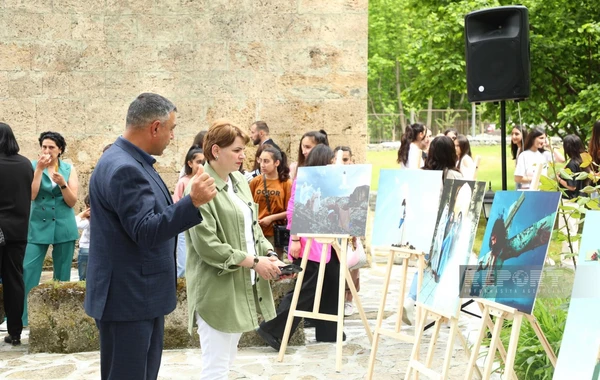 Qəbələdəki Cotari kilsəsində Pasxa bayramı qeyd edilib - FOTO