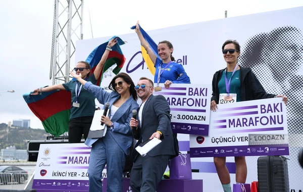 "Bakı Marafonu 2024”ün qalibləri mükafatlandırılıb - FOTO