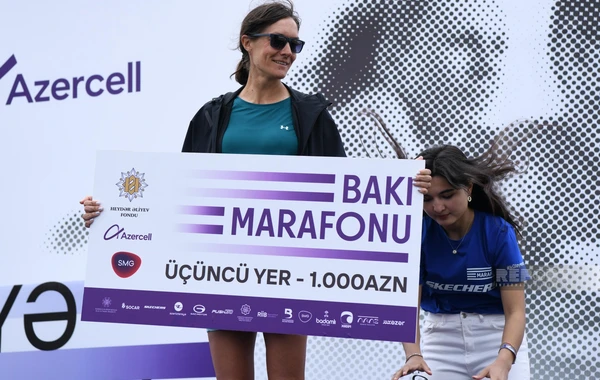 "Bakı Marafonu 2024”ün qalibləri mükafatlandırılıb - FOTO