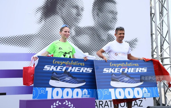 "Bakı Marafonu 2024”ün qalibləri mükafatlandırılıb - FOTO