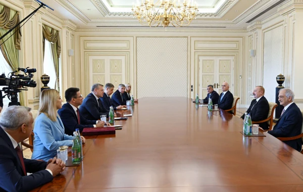 Prezident İlham Əliyev Həştərxan vilayətinin qubernatorunu qəbul edib - YENİLƏNİB - FOTO