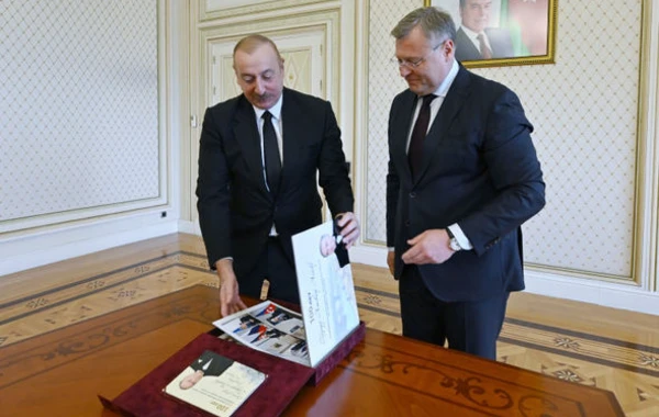 Президент Ильхам Алиев принял губернатора Астраханской области РФ - ОБНОВЛЕНО + ФОТО