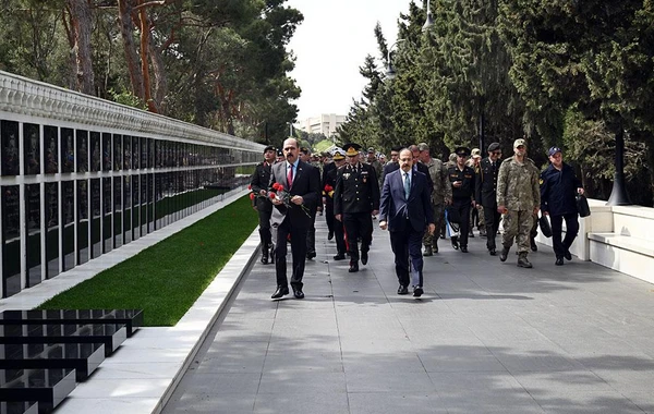 Türkiyənin Milli Müdafiə Universitetinin nümayəndə heyəti ölkəmizdə səfərdədir - FOTO/VİDEO