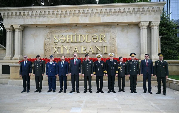 Türkiyənin Milli Müdafiə Universitetinin nümayəndə heyəti ölkəmizdə səfərdədir - FOTO/VİDEO