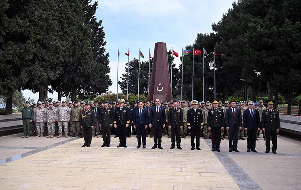Türkiyənin Milli Müdafiə Universitetinin nümayəndə heyəti ölkəmizdə səfərdədir - FOTO/VİDEO