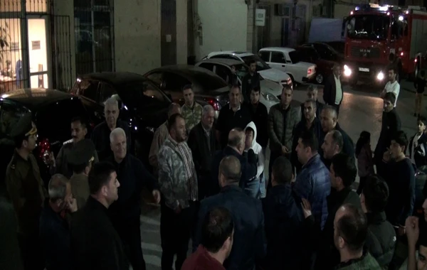 FHN Xırdalanda yaşayış kompleksində şərti yanğın təlimi keçirib, nöqsanlar aşkarlanıb - VİDEO