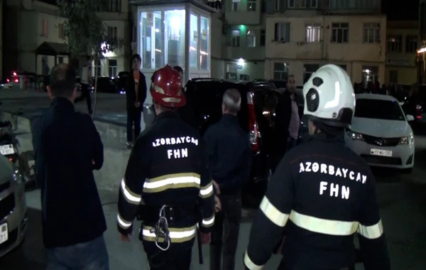 FHN Xırdalanda yaşayış kompleksində şərti yanğın təlimi keçirib, nöqsanlar aşkarlanıb - VİDEO