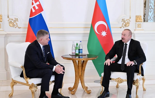Prezident İlham Əliyevin Slovakiyanın Baş naziri ilə təkbətək görüşü olub - YENİLƏNİB - FOTO