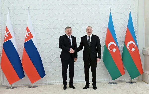 Prezident İlham Əliyevin Slovakiyanın Baş naziri ilə təkbətək görüşü olub - YENİLƏNİB - FOTO