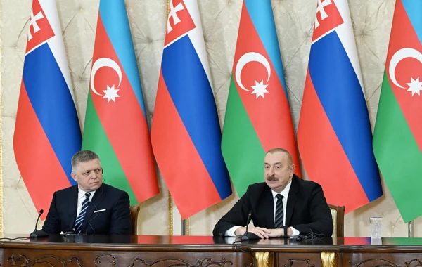 Prezident İlham Əliyev və Baş nazir Robert Fitso mətbuata bəyanatlarla çıxış ediblər - YENİLƏNİB - FOTO