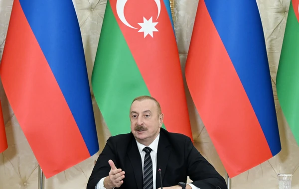 Prezident İlham Əliyev və Baş nazir Robert Fitso mətbuata bəyanatlarla çıxış ediblər - YENİLƏNİB - FOTO
