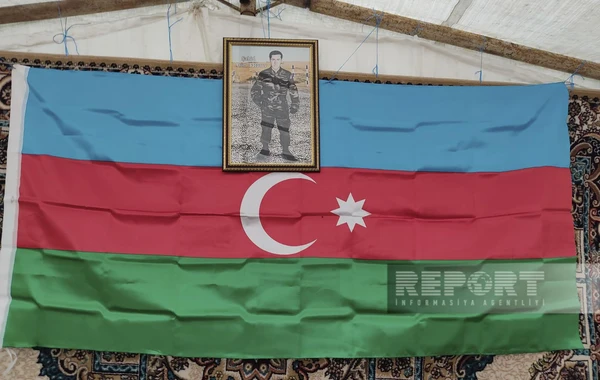 Qəbələdə Birinci Qarabağ müharibəsinin şəhidi ilə vida mərasimi başa çatıb - FOTO