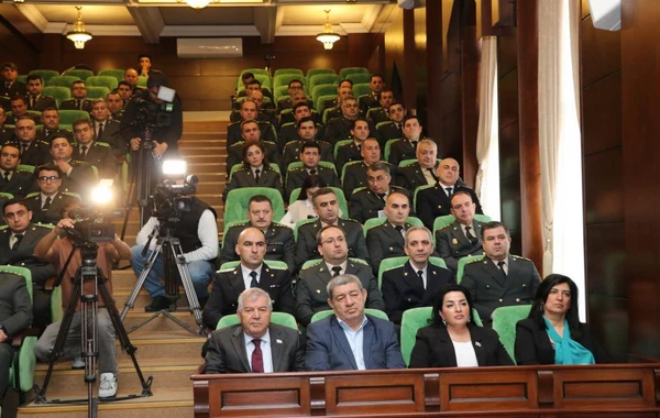 Hərbi Prokurorluqda Heydər Əliyevin anadan olmasının 101-ci ildönümü münasibətilə tədbir keçirilib - FOTO