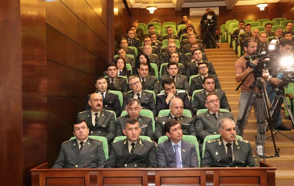 Hərbi Prokurorluqda Heydər Əliyevin anadan olmasının 101-ci ildönümü münasibətilə tədbir keçirilib - FOTO