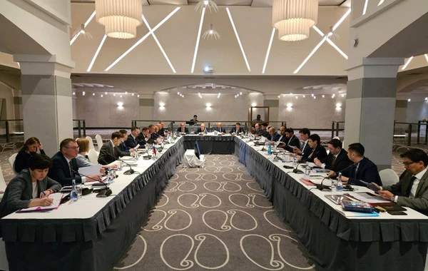 Xəzər dənizi məsələləri üzrə Yüksək Səviyyəli İşçi Qrupun yeddinci iclası keçirilib - FOTO