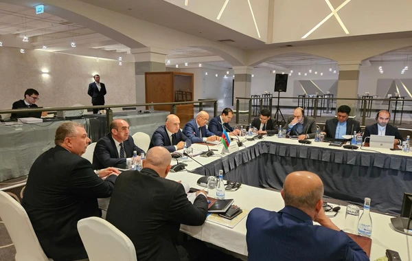 Xəzər dənizi məsələləri üzrə Yüksək Səviyyəli İşçi Qrupun yeddinci iclası keçirilib - FOTO