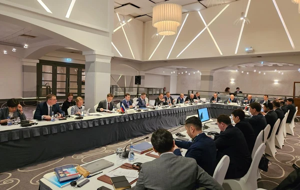 Xəzər dənizi məsələləri üzrə Yüksək Səviyyəli İşçi Qrupun yeddinci iclası keçirilib - FOTO