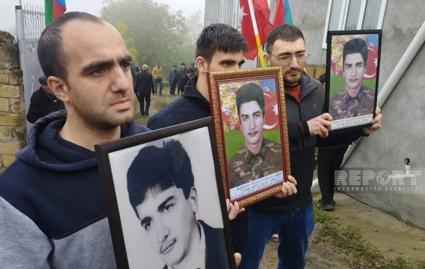В Исмайыллы перезахоронены останки шехида, пропавшего без вести в первой Карабахской войне - ОБНОВЛЕНО + ФОТО