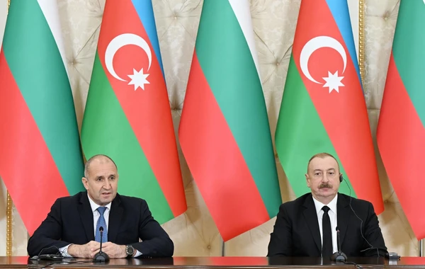 Azərbaycan və Bolqarıstan prezidentləri mətbuata bəyanatlarla çıxış ediblər - YENİLƏNİB - FOTO