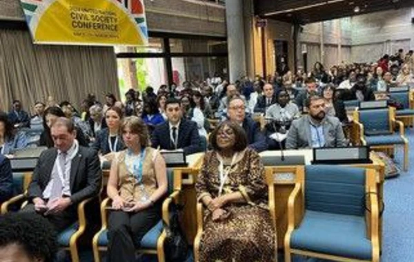 BMT-nin Vətəndaş Cəmiyyəti Konfransında Azərbaycan nümayəndə heyəti iştirak edir - FOTO
