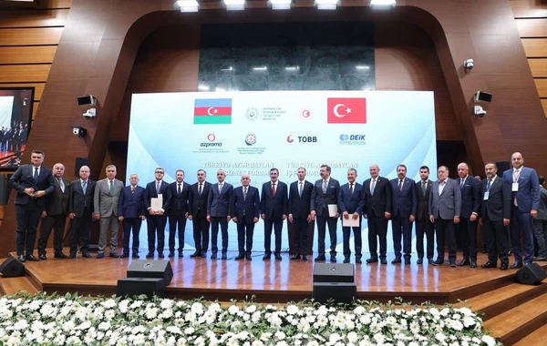 KOBİA Türkiyənin DEİK təşkilatı, eləcə də SESRİC ilə sənədlər imzalayıb - FOTO