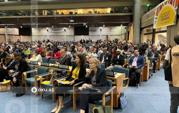 COP29-un rəsmisi BMT-nin plenar sessiyasında çıxış edib - FOTO/VİDEO
