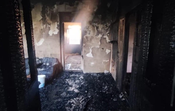 Spirtli içki qəbul edib evini yandıran şəxs ölüb - YENİLƏNİB + FOTO