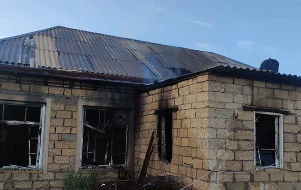 Spirtli içki qəbul edib evini yandıran şəxs ölüb - YENİLƏNİB + FOTO