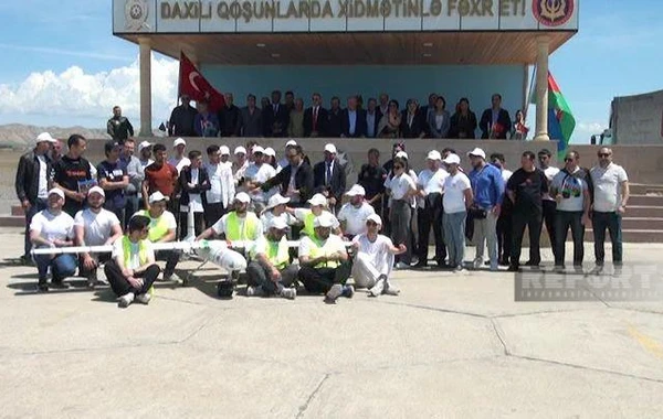 Azərbaycanlı tələbələrin hazırladığı PUA-nın ilk uçuşu olub - FOTO