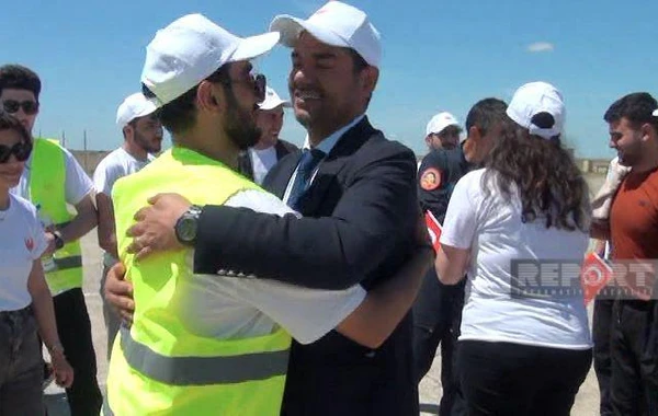 Azərbaycanlı tələbələrin hazırladığı PUA-nın ilk uçuşu olub - FOTO