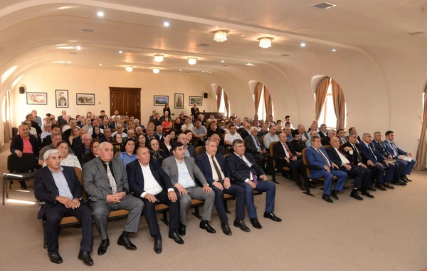 Qərbi Azərbaycan İcmasında Böyük Qarakilsə rayonu icmasının iclası keçirilib - FOTO