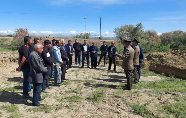 “Yaz-yay fəsillərində sel təhlükəsi” mövzusunda silsilə tədbirlər keçirilir - FOTO