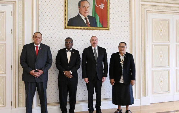 Prezident İlham Əliyev qəbul keçirib - YENİLƏNİB - FOTO