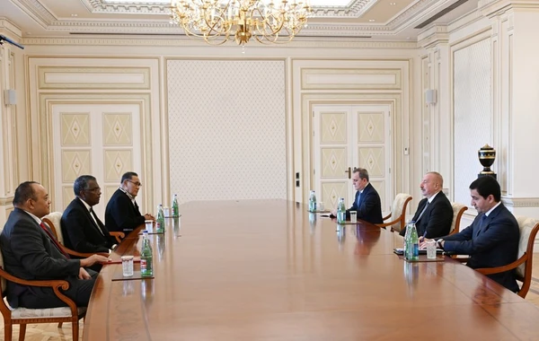 Prezident İlham Əliyev qəbul keçirib - YENİLƏNİB - FOTO