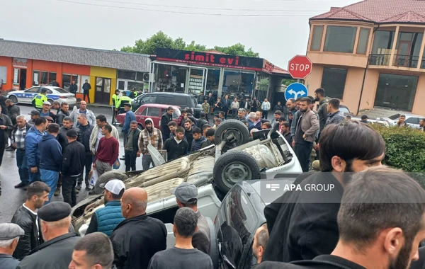 Zaqatalada yol qəzası olub - Ölən və xəsarət alanlar var - FOTO